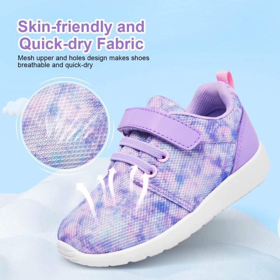 Toddler Tennis Shoes Girls Sneakers Walking Running Athletic Summer Shoes