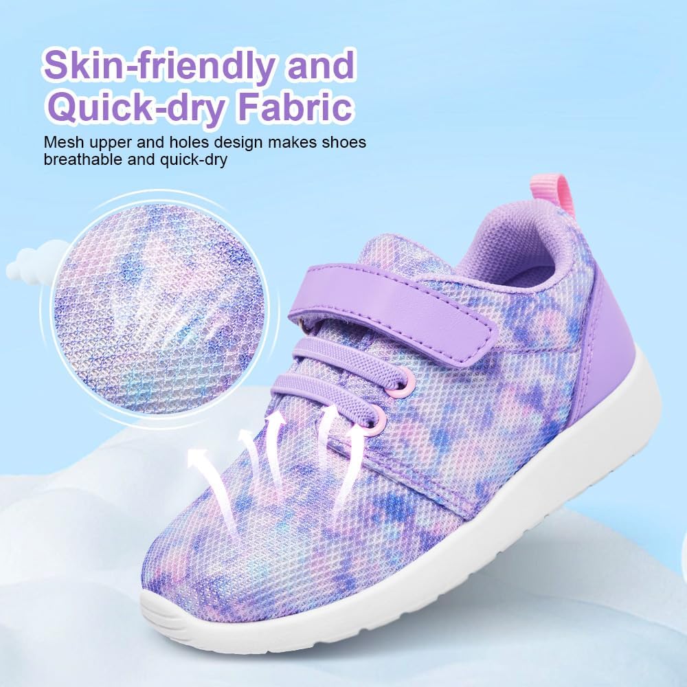 Toddler Tennis Shoes Girls Sneakers Walking Running Athletic Summer Shoes