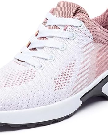 ne Women Sneakers Air Cushion Running Shoes Lightweight Tennis Walking Shoes Mesh Breathable Gym Work Fashion Sneakers Athletic Comfortable Casual