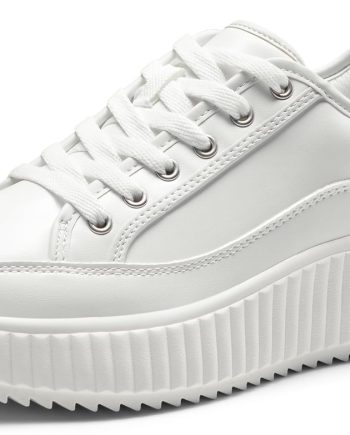 Women Platform Chunky Lightweight Comfortable Casual Lace-Up  Fashion Sneakers