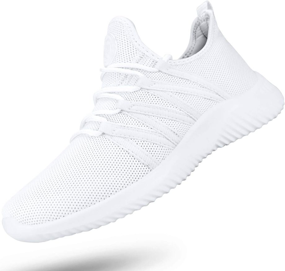 Women Slip On Running Shoes Non Slip Walking Shoes Lightweight Gym Workout Shoes Breathable Fashion Sneakers