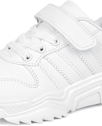 Unisex-Child White Boys Girls Shoes Antiskid Tennis Sneakers Outdoor Casual Kids Shoes Running Shoes(Toddler/Little Kid/Big Kid)