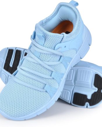Running Shoes Lightweight Tennis Shoes Non Slip Gym Workout Shoes Breathable Mesh Walking Sneakers
