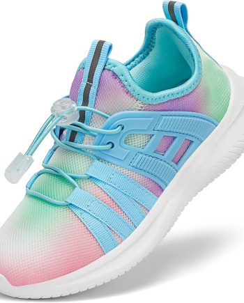 Boys Girls Sneakers Breathable Kids Running Shoes Comfortable Tennis Shoes Lightweight Toddler/Little Kid/Big Kid