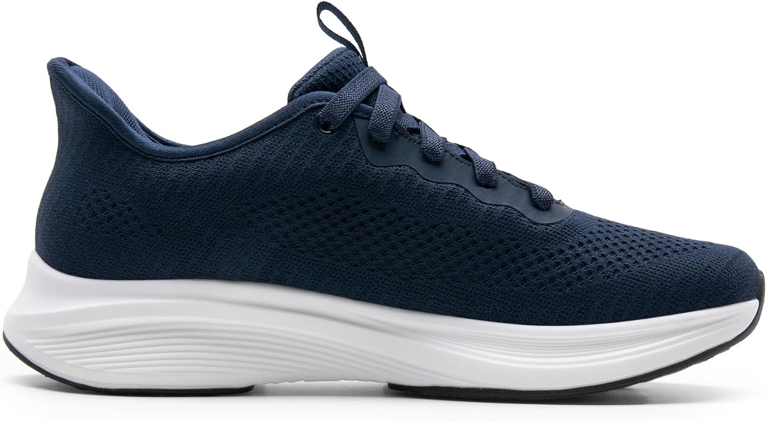 Men’s Hands Free Slip- Walking Shoes Casual Breathable Comfortable Knit Sneaker