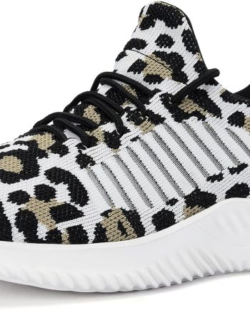 Women Walking Shoes - Slip On Tennis Running Shoes Memory Foam Lightweight Work Sneakers for Indoor Outdoor Gym