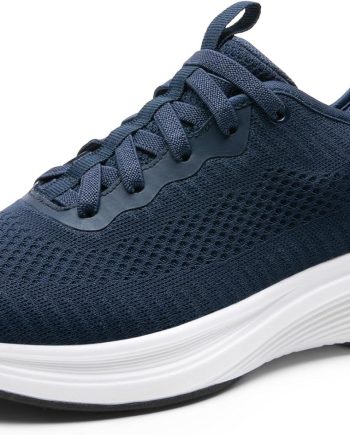 Men’s Hands Free Slip- Walking Shoes Casual Breathable Comfortable Knit Sneaker