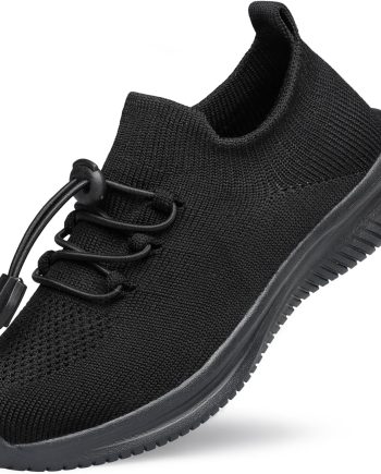 Toddler/Little Kid/Big Kid Boys Girls Shoes Kids Sneakers Lightweight Breathable Athletic Running Tennis Fitness School Child Sock Shoes
