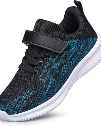 Boys Girls Sneakers Kids Shoes Unisex Lightweight Breathable Athletic Running Tennis Fitness Shoes for Toddler/Little Kid/Big Kid
