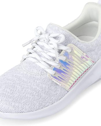 Girls Casual Lace Up Running Sneakers