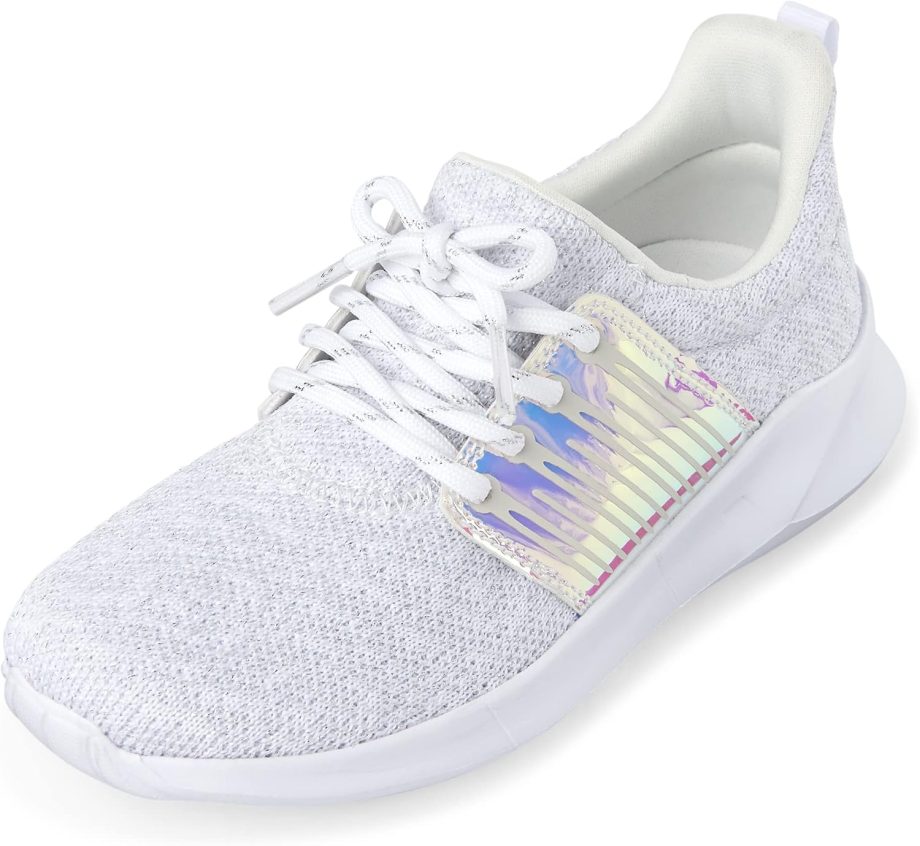 Girls Casual Lace Up Running Sneakers