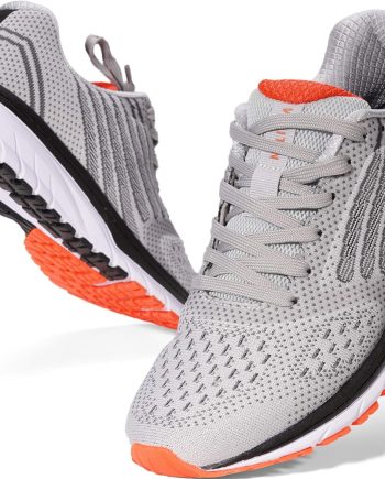 Men’s Supportive Running Shoes Cushied Athletic Sneakers