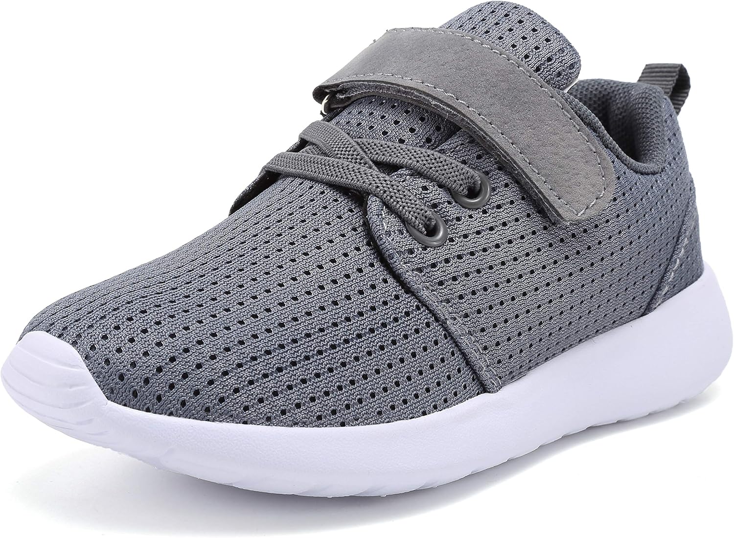 Boys Girls Sneakers Kids Lightweight Breathable Strap Athletic Running Shoes for Toddler/Little Kid/Big Kid